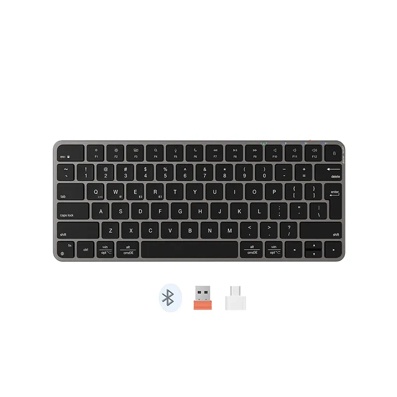 Meetion iKey K210 Bluetooth & 2.4G Wireless Ultra Thin Keyboard